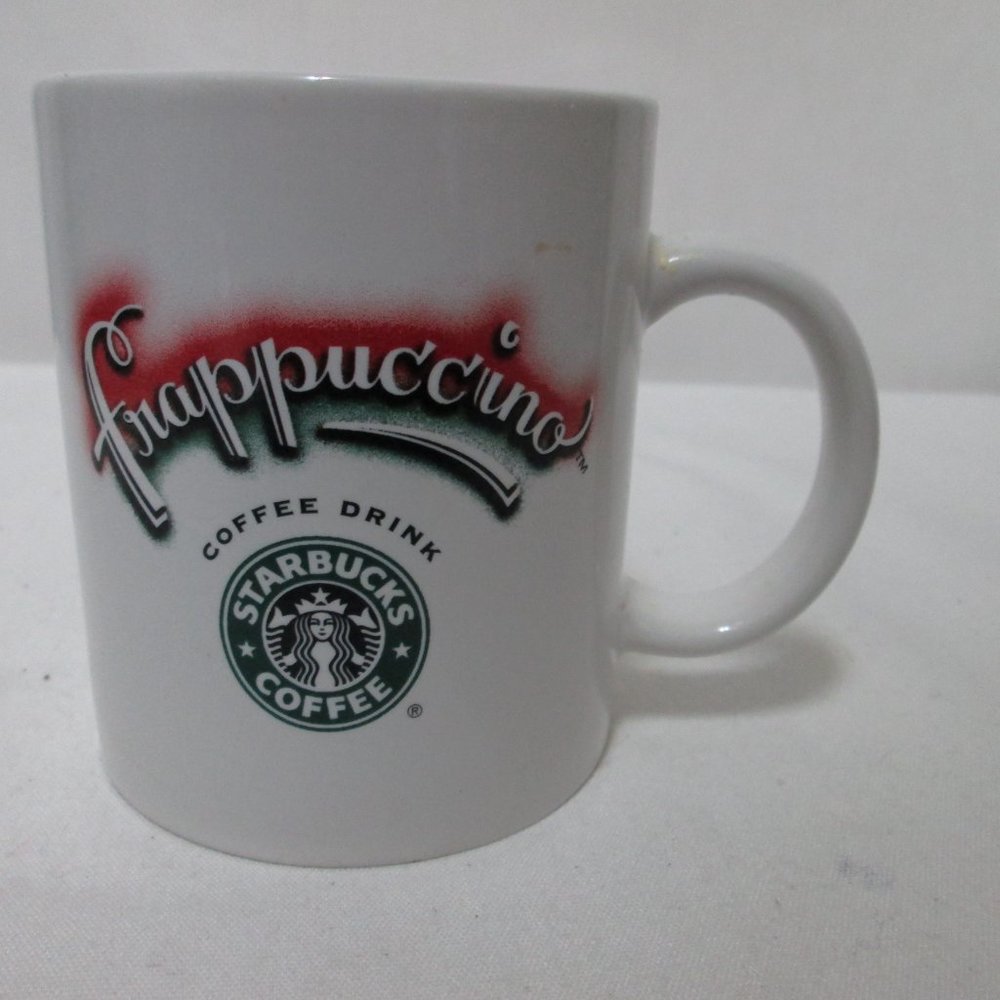 Starbucks Vintage Frappuccino Siren Mug Cup ceramic